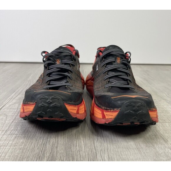 Hoka Evo Mafate 2 Womens Size 9 Red Black Athletic Trail Running Shoes Sneaker B - Picture 2 of 12
